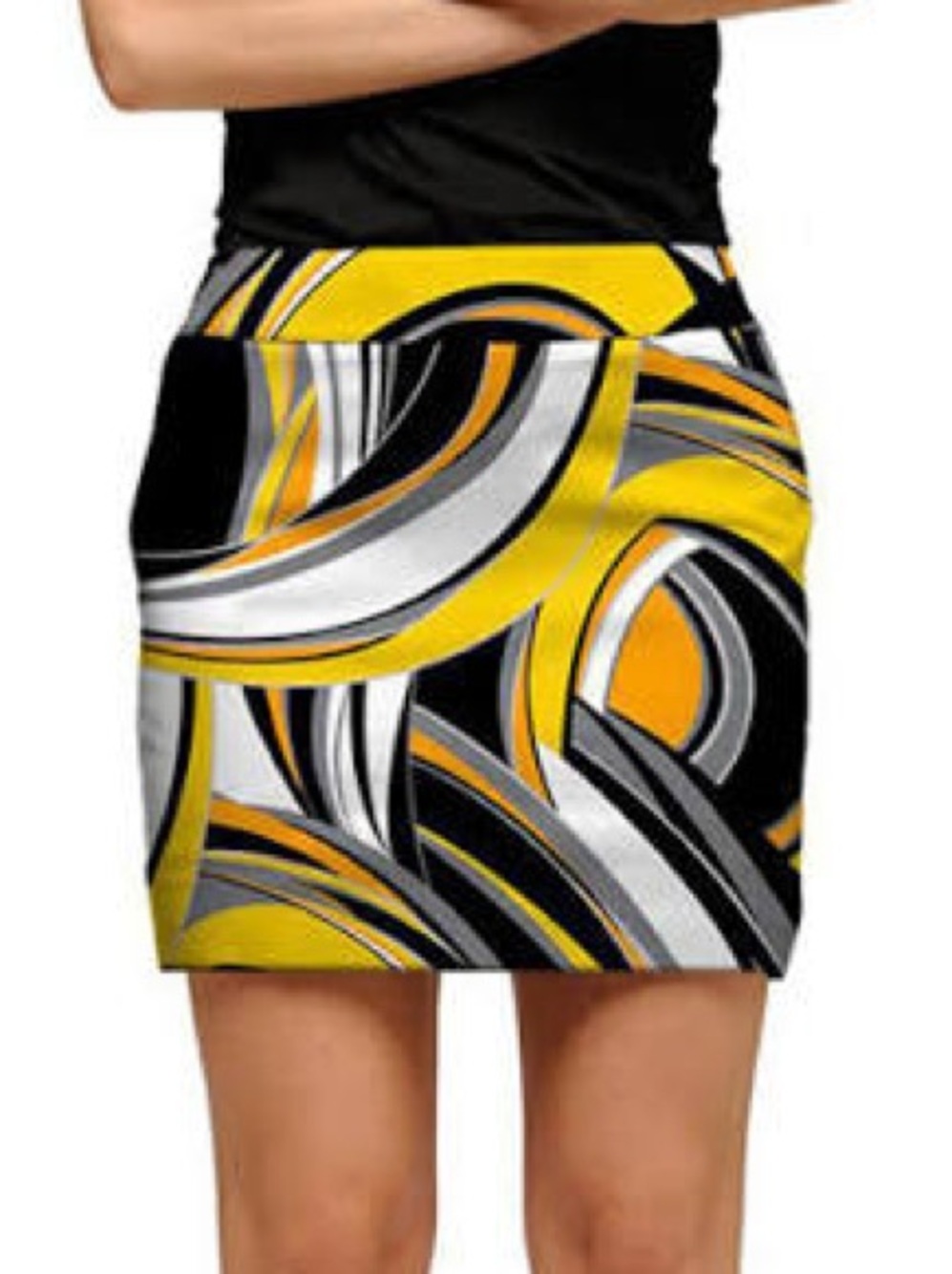 Loudmouth Golf Swirls Gone Wild Skort